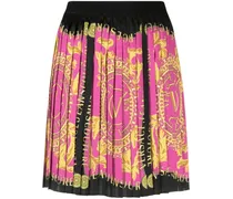 Minirock mit Falten - Rosa