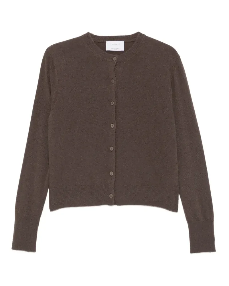 Daniele Fiesoli Fein gestrickter Cardigan - Braun Braun