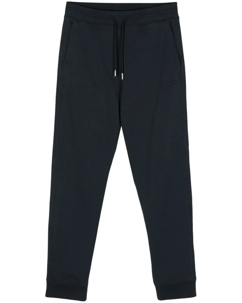 Woolrich Jogginghose mit Logo-Stickerei - Blau Blau