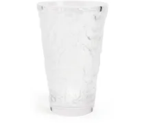 Matte Merles et Raisins Vase 22,2cm - Weiß