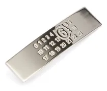 Haarspange mit Nummern-Gravur - Silber