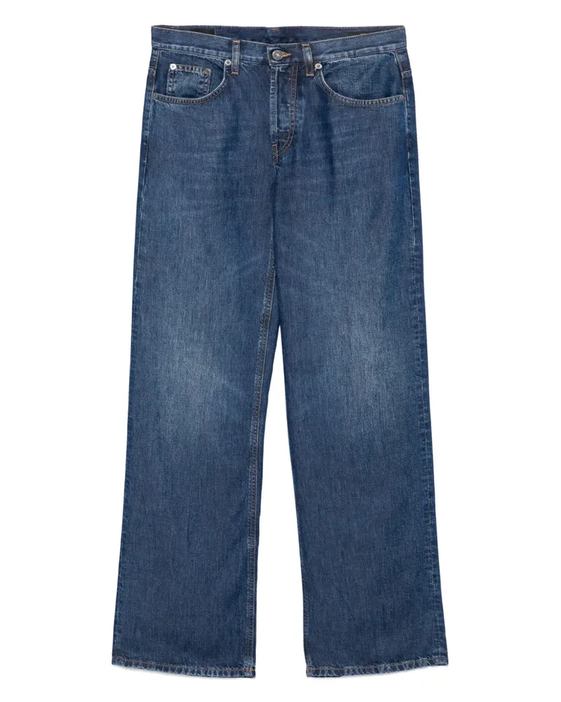 Dondup Jeans mit geradem Bein - Blau Blau