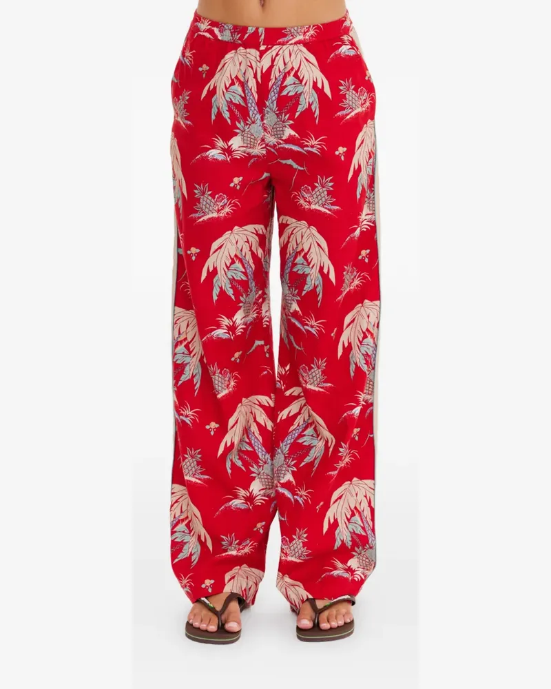 The Upside Palma Sierra Palazzohose mit Blumen-Print - Rot Rot