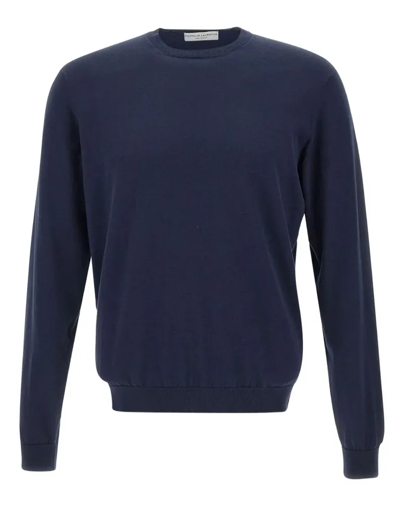 Filippo de Laurentiis Pullover mit rundem Ausschnitt - Schwarz Schwarz