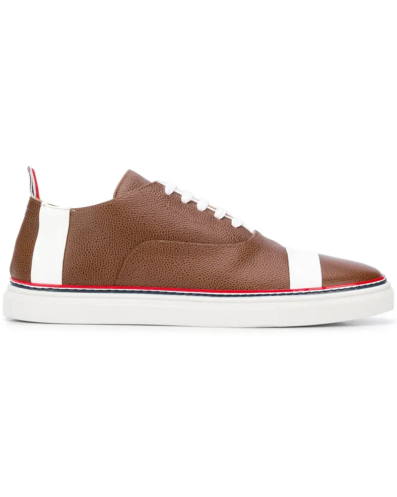 Thom Browne Sneakers mit Streifen - Braun Braun