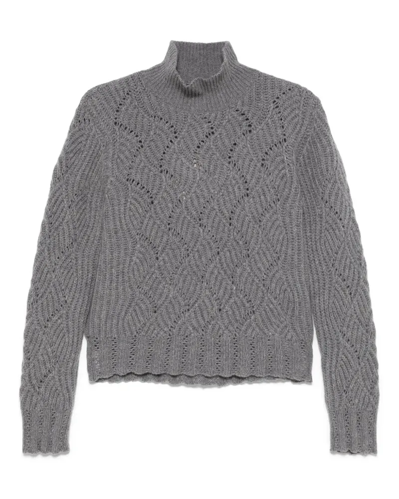 Etro Klassischer Kaschmirpullover - Grau Grau
