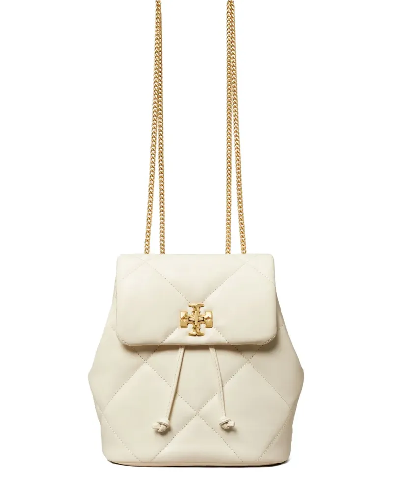 Tory Burch Gesteppter Kira Rucksack - Weiß Weiß