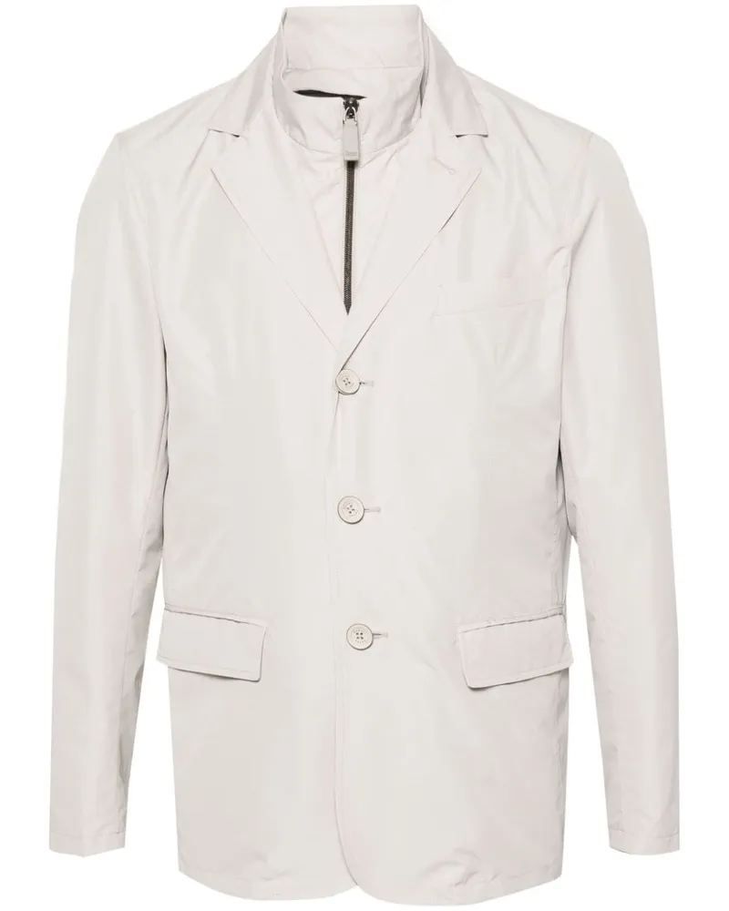 Herno Byron Sakko im Layering-Look - Nude Nude