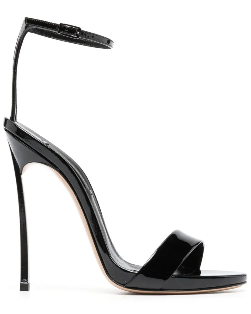 Casadei Blade Sandalen 120mm - Schwarz Schwarz