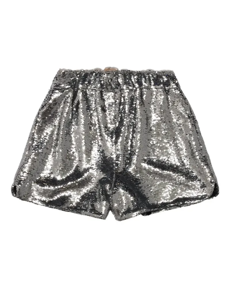 Simone Rocha sequin-embellished shorts - Silber Silber