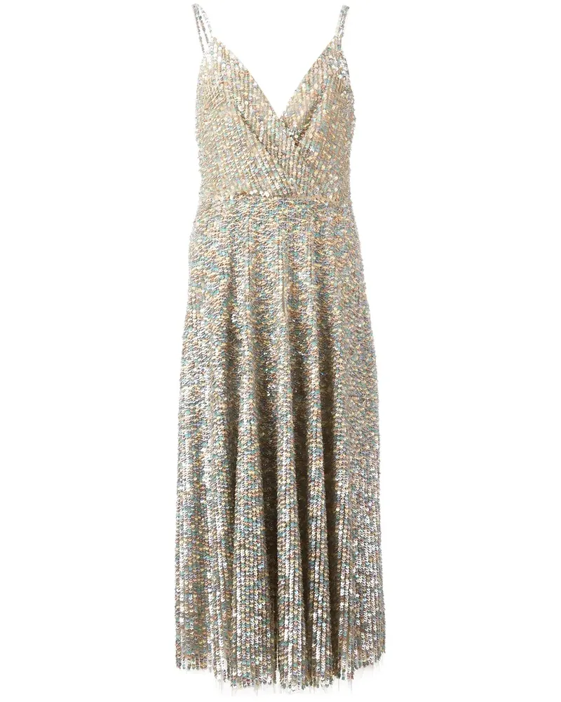 Valentino Garavani Midikleid mit Pailletten - Mehrfarbig Mehrfarbig