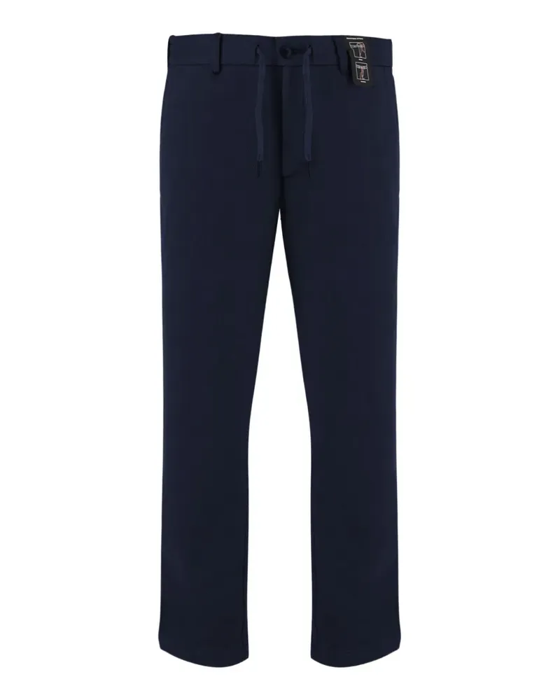 HUGO BOSS Tapered-Hose mit Kordelzug - Blau Blau