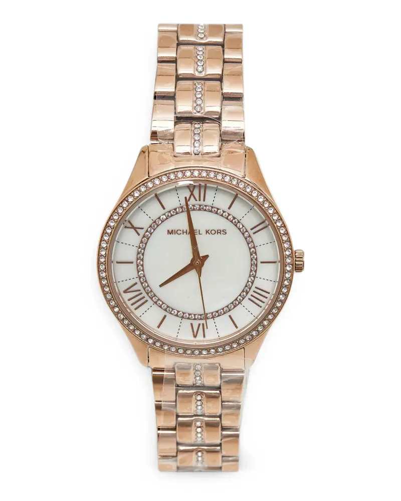 Michael Kors 2026 Lauryn crystal 33mm watch - Weiß Weiß