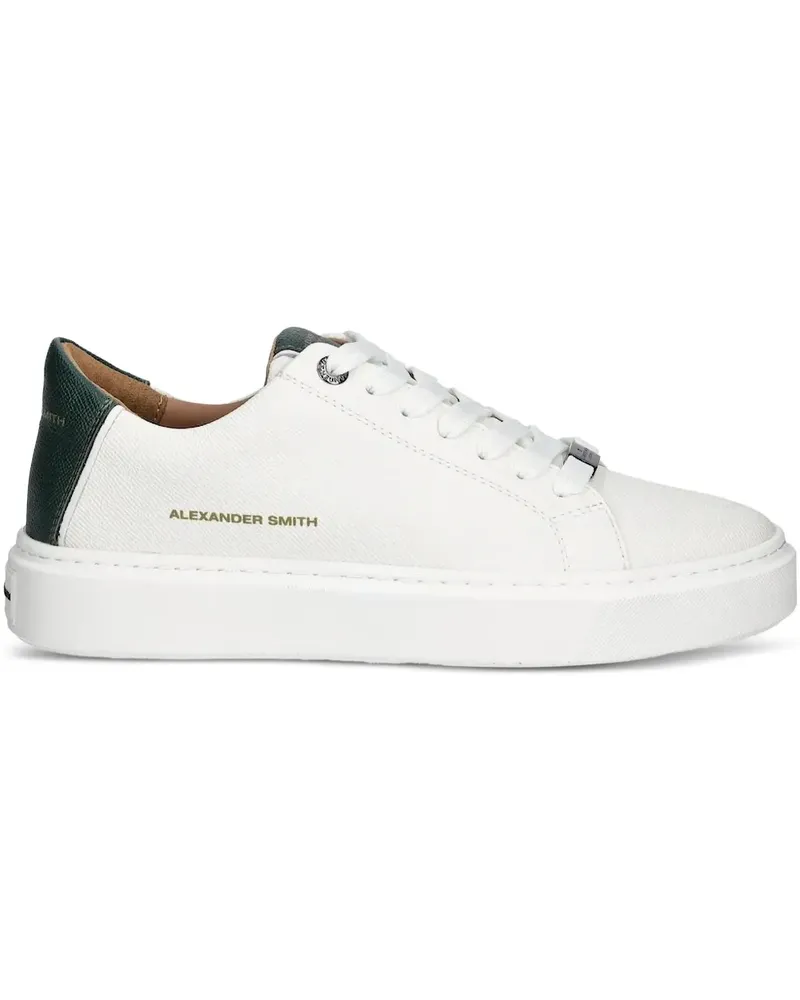 Alexander Smith Sneakers mit Einsätzen - Weiß Weiß