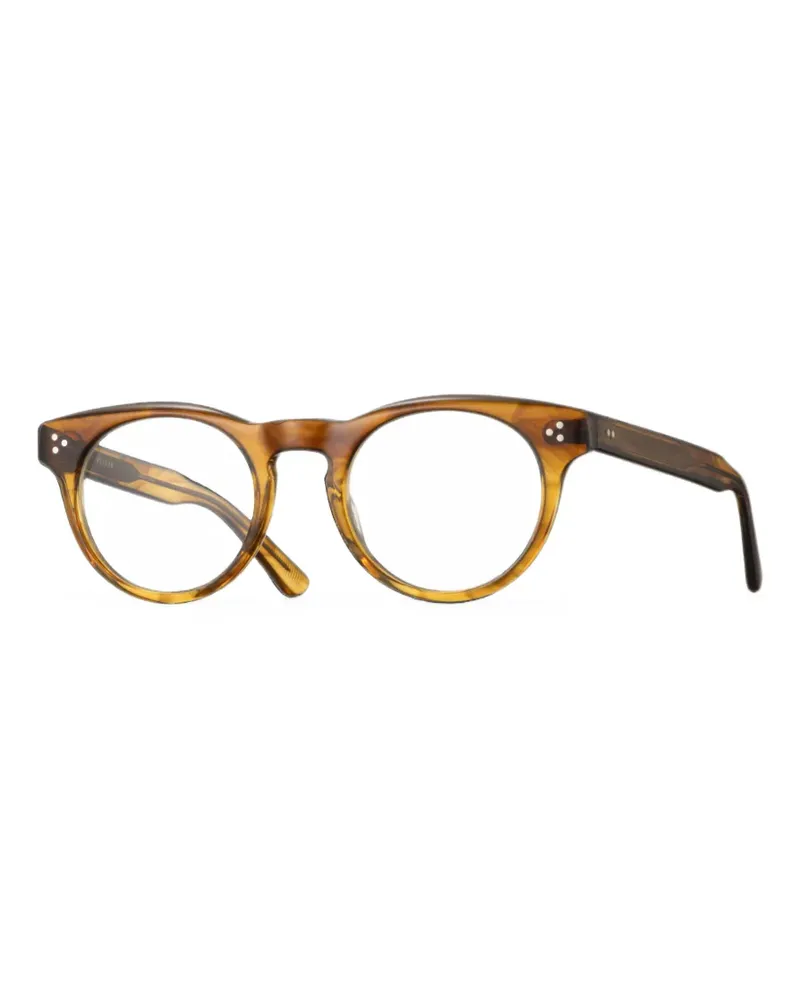EYEVAN 7285 Luminous round-frame glasses - Braun Braun