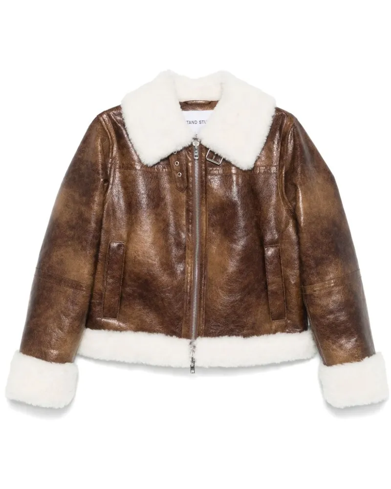 STAND Lorelle Jacke - Braun Braun