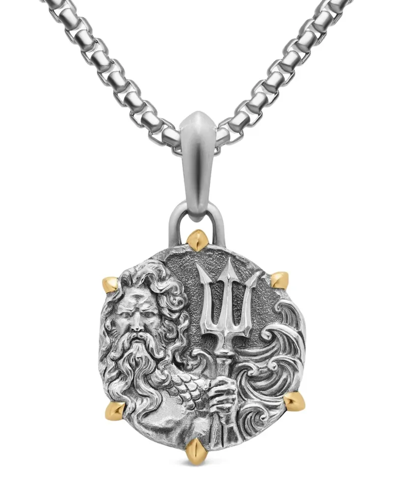 David Yurman Poseidon amulet - Silber Silber