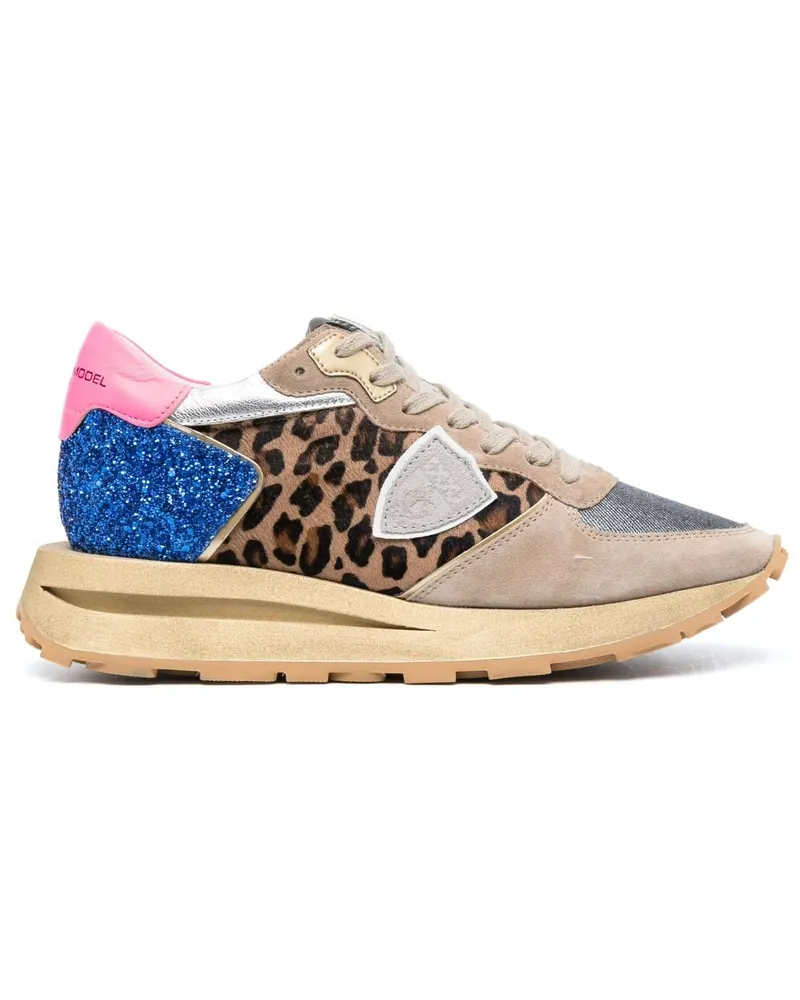 Philippe Model Tropez Sneakers - Nude Nude