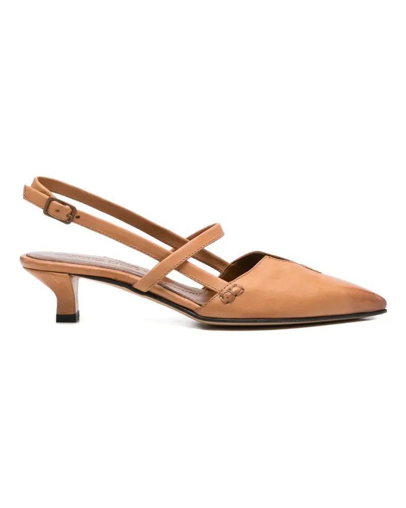 POMME D'OR pointed-toe slingback pumps - Braun Braun