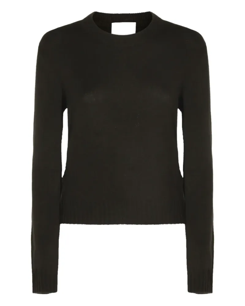 ALLUDE Pullover mit Rundhalsausschnitt - Blau Blau