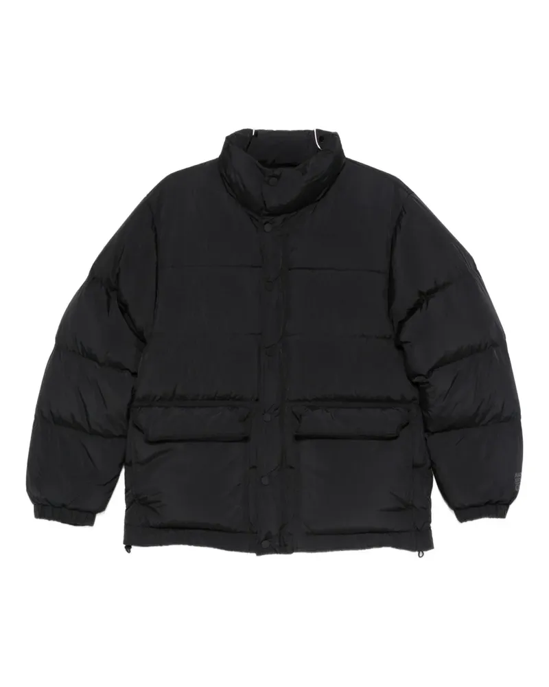 Kitsuné Gesteppte Jacke - Schwarz Schwarz