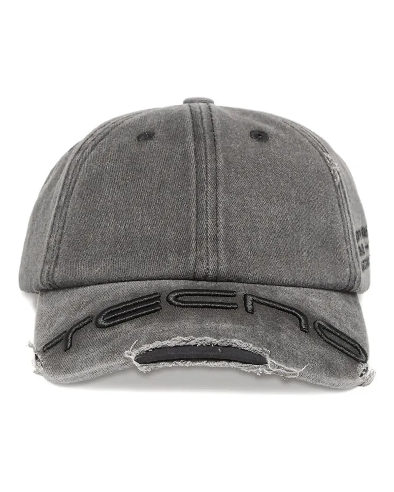 MISBHV V2 Tecno Cap Baseballkappe im Distressed-Look - Grau Grau