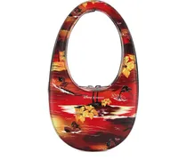 x Disney mini Tropical Swipe Tote Bag - Rot