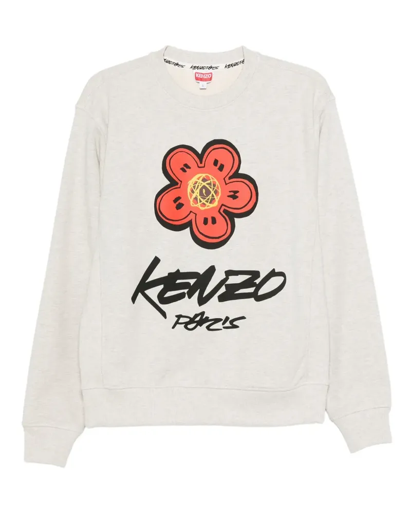 Kenzo Sweatshirt mit Boke Flower-Print - Nude Nude