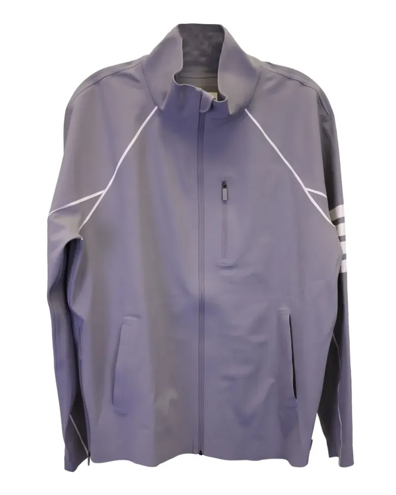 Thom Browne four-bar zip jacket - Grau Grau