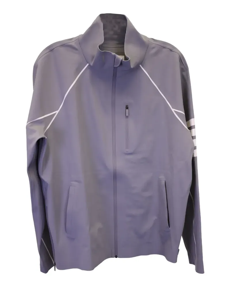 Thom Browne four-bar zip jacket - Grau Grau