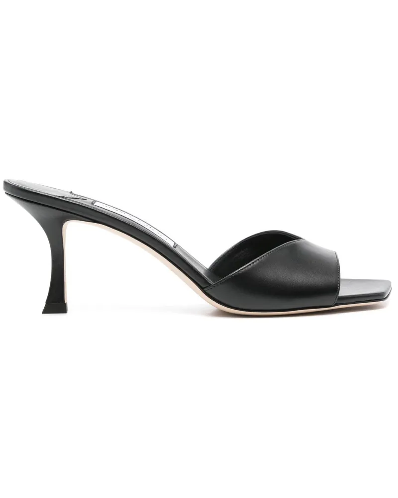 Jimmy Choo Skye Mules 70mm - Schwarz Schwarz