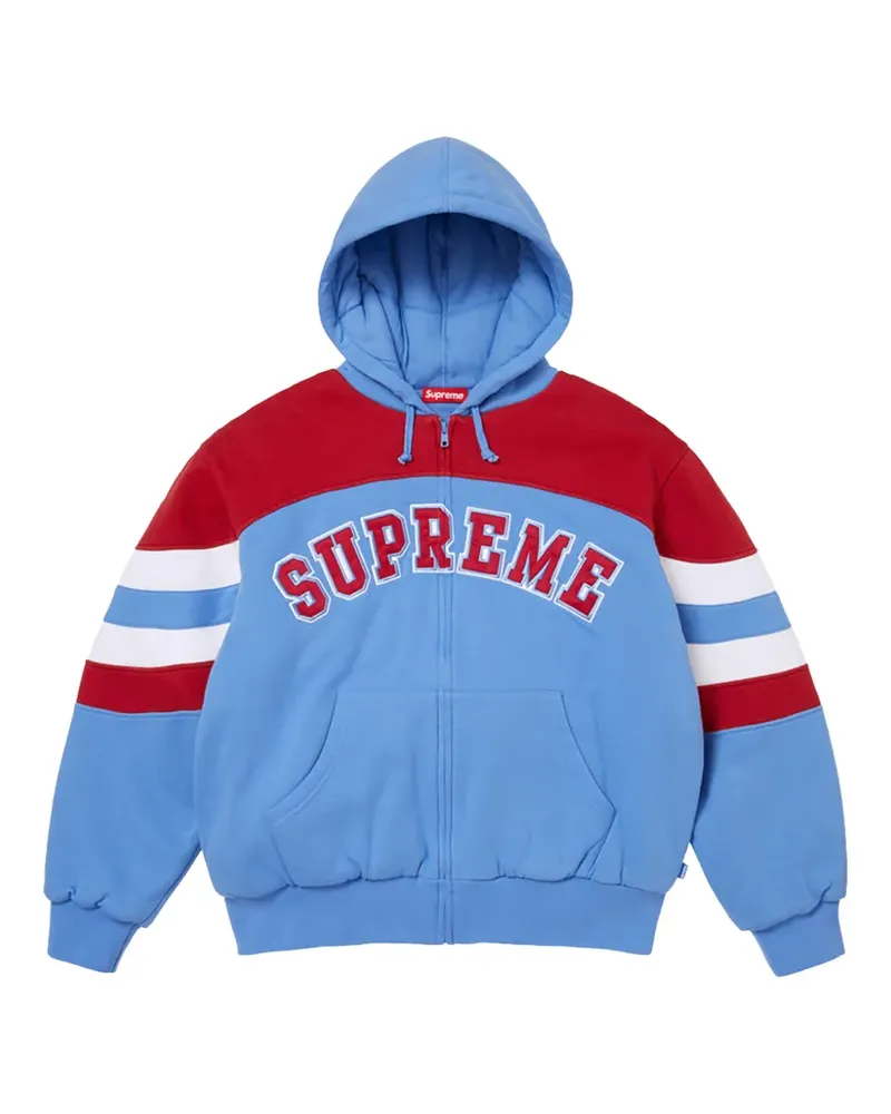 Supreme Being zip-up hoodie - Blau Blau