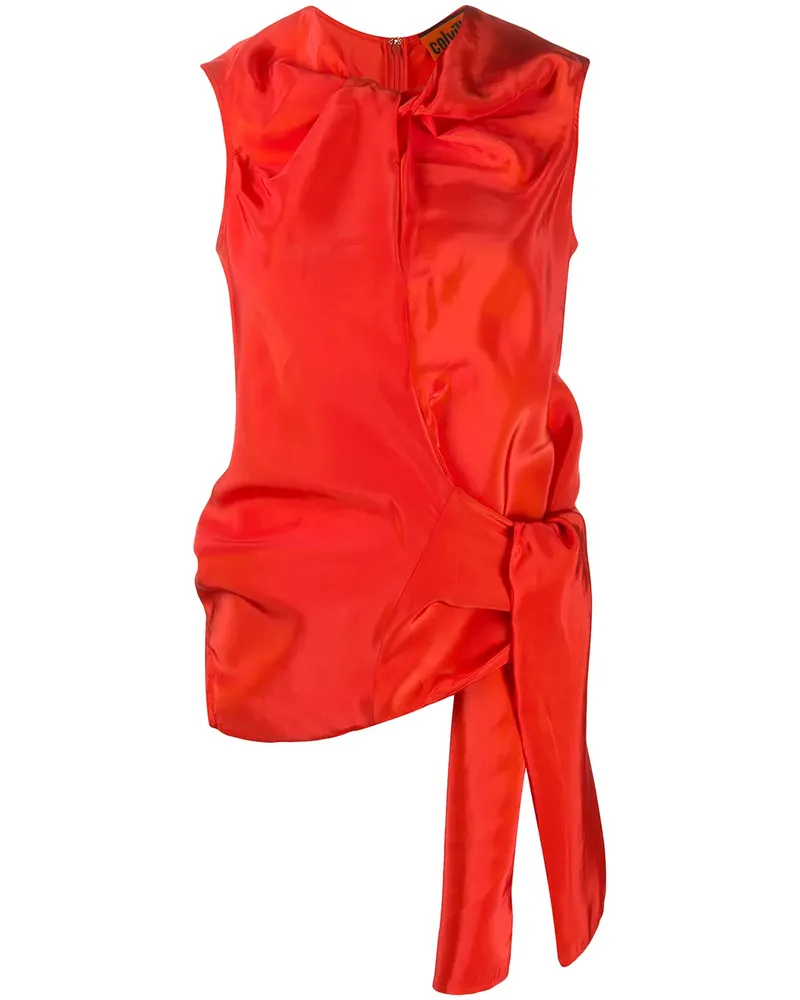 Colville Oberteil mit Bindegürtel - Orange Orange