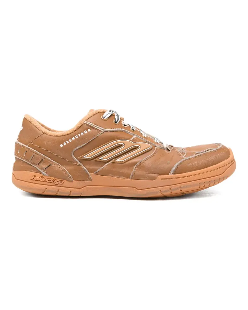 Balenciaga Hamptons Sneakers mit Schnürung - Braun Braun