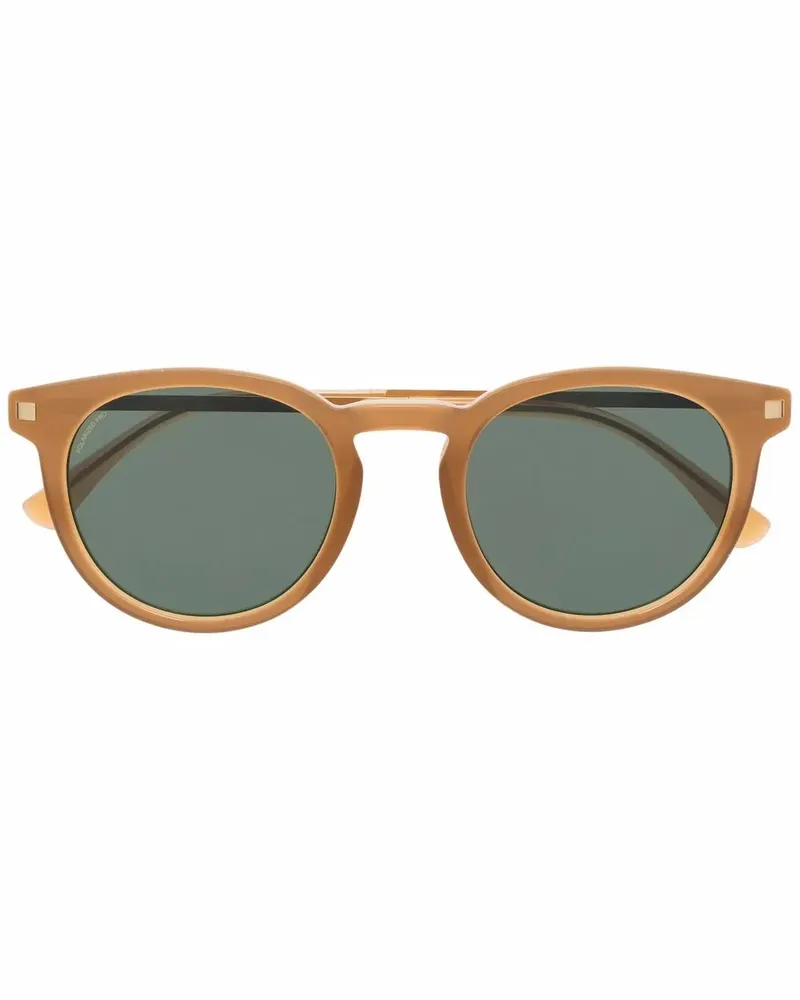 Mykita Lahti Brille mit rundem Gestell - Braun Braun
