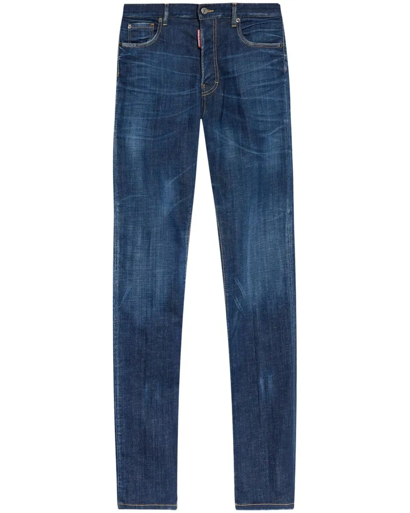 Dsquared2 Schmale Jeans - Blau Blau