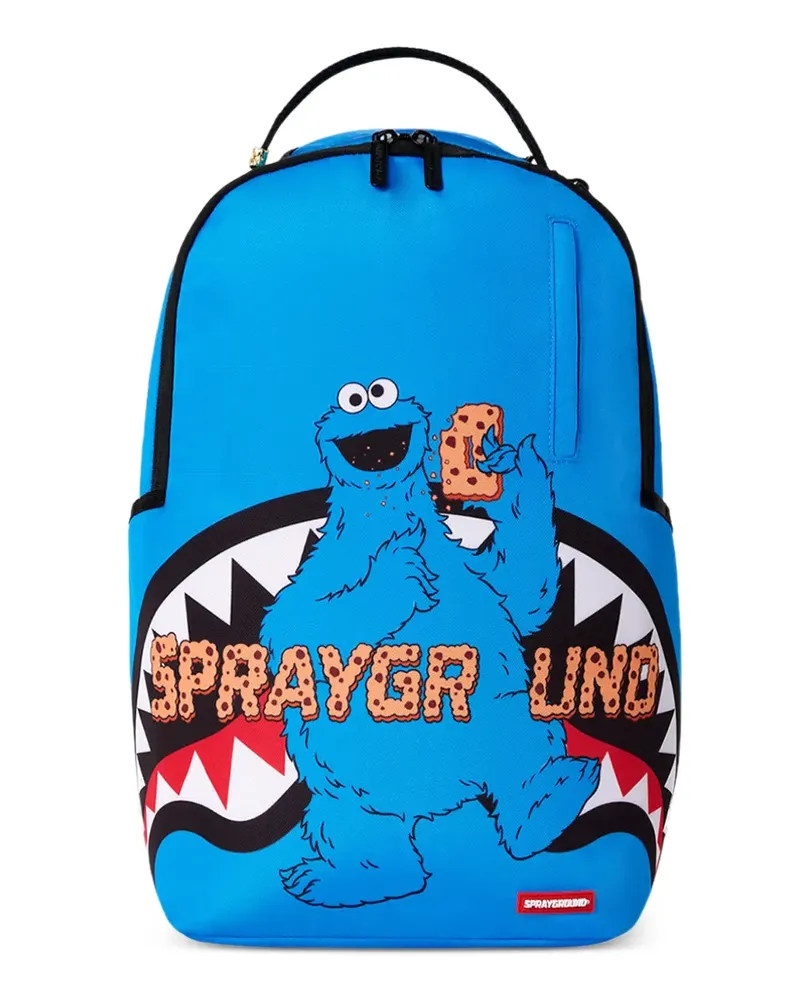 Sprayground Sesame Street Cookie Monster Rucksack - Blau Blau