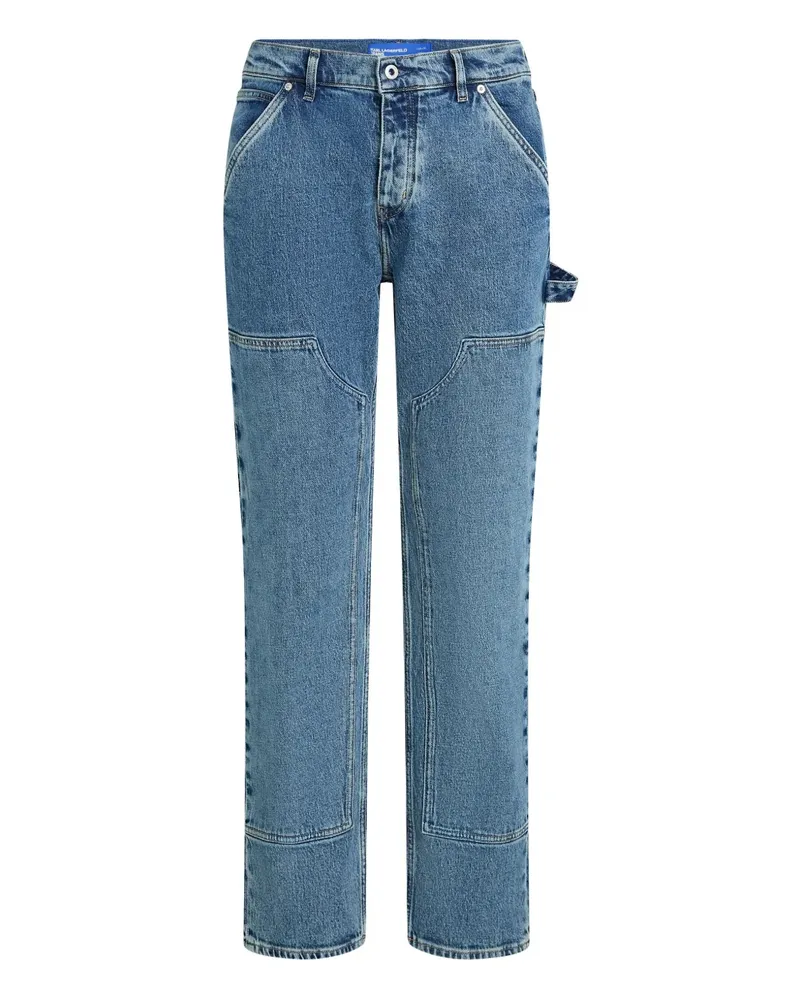 Karl Lagerfeld Jeans mit geradem Bein - Blau Blau