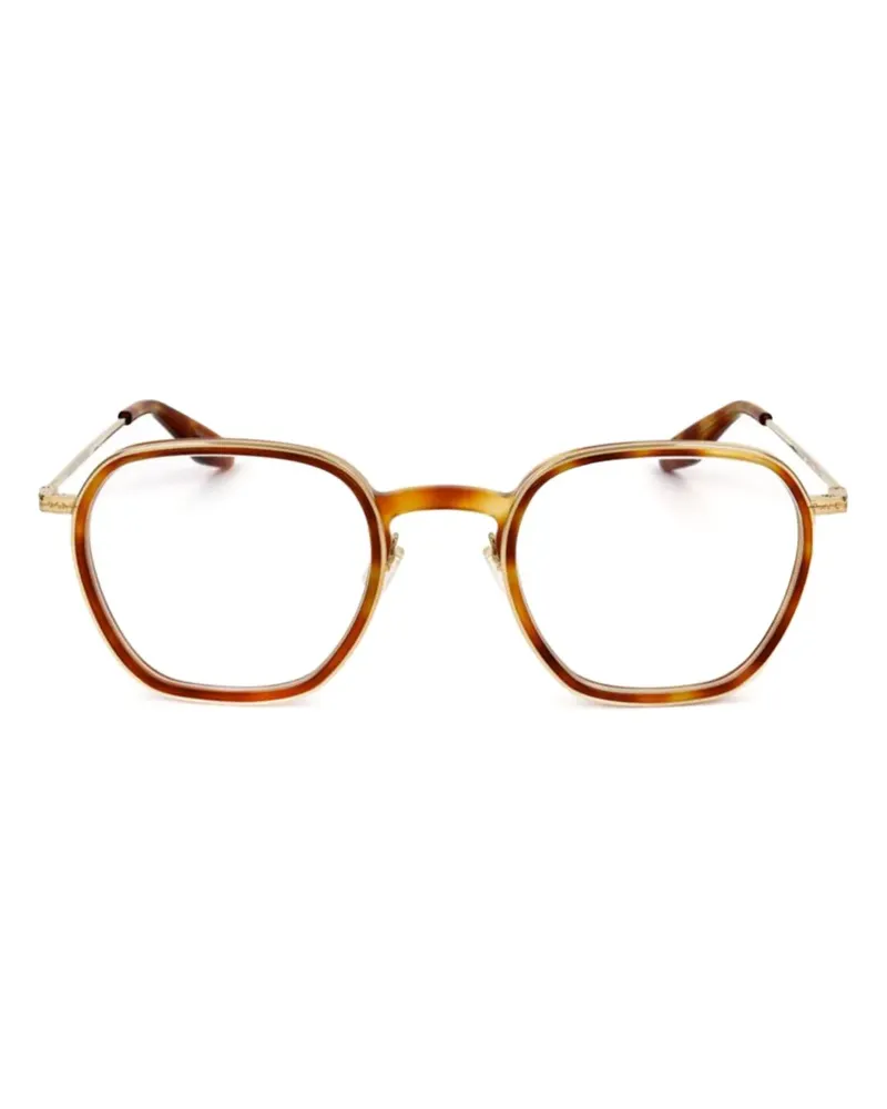 Barton Perreira Brille mit eckigem Gestell - Braun Braun
