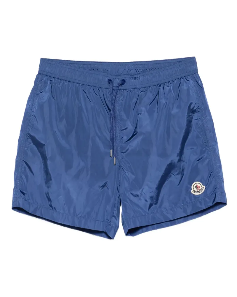 Moncler Badeshorts mit Kordelzug - Blau Blau