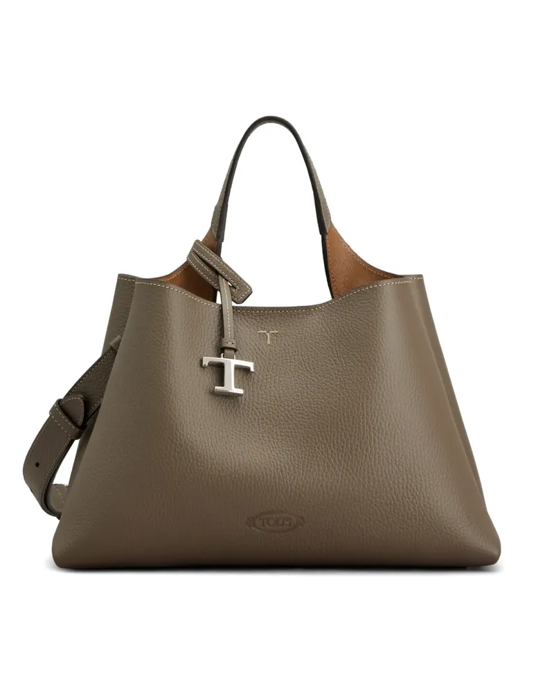 TOD'S Handtasche aus Leder - Nude Nude