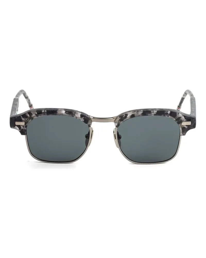 Thom Browne tortoiseshell-pattern sunglasses - Grau Grau