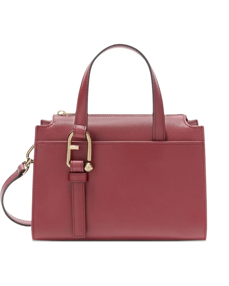 Furla Kleine Nuvola Boston Handtasche - Rot Rot