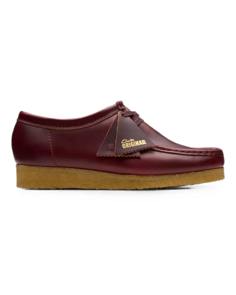 Clarks Wallabee leather Derby shoes - Rot Rot