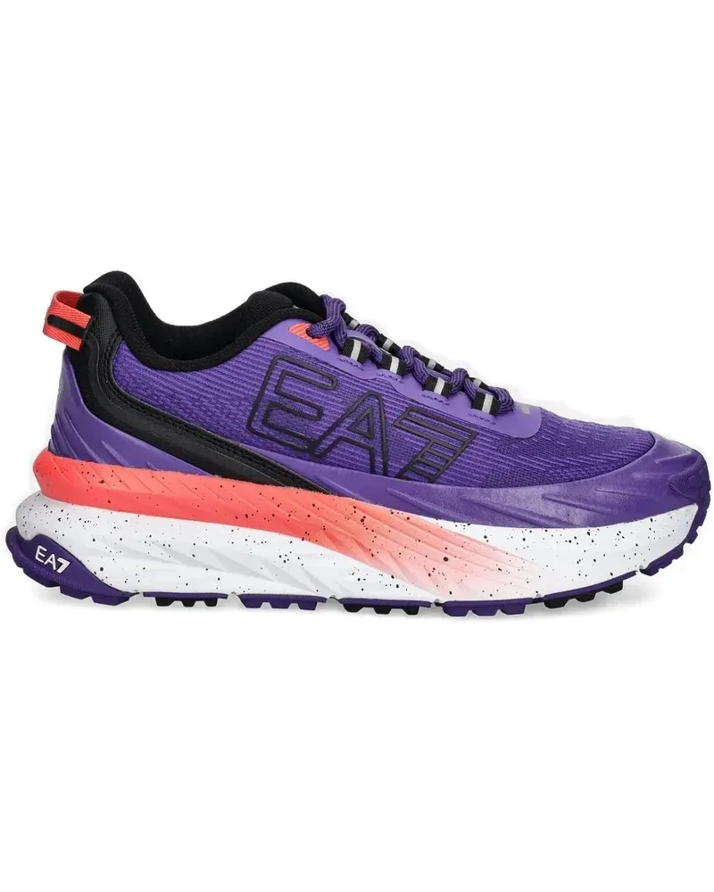 EA7 Crusher Distance Sonic Trail-Sneakers - Violett Violett