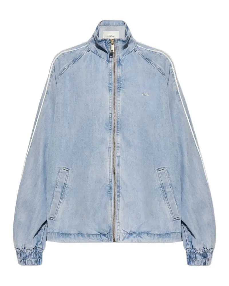Gestuz GZsea Jeansjacke mit Seitenstreifen - Blau Blau