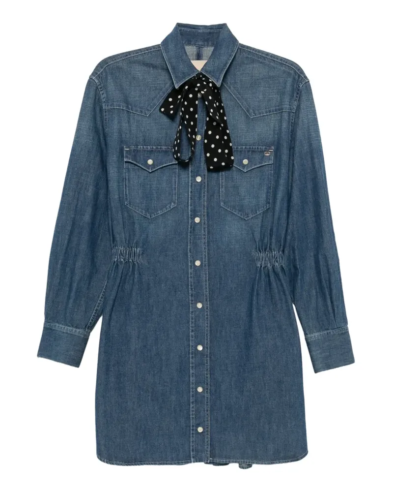 Valentino Garavani Klassisches Jeanskleid - Blau Blau