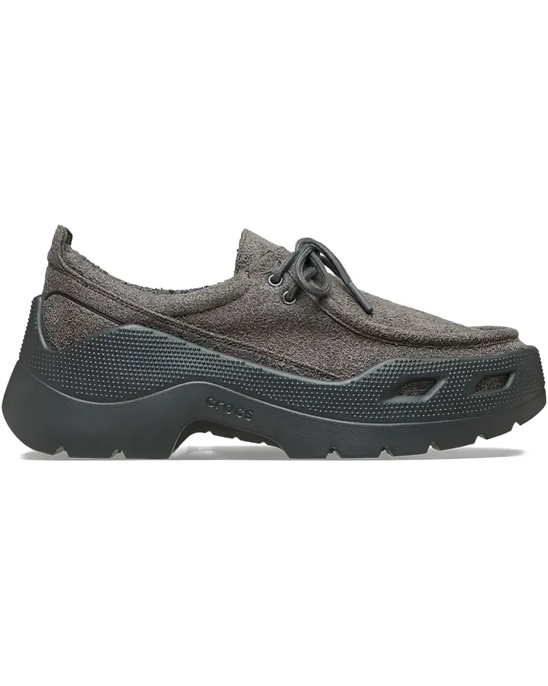 Crocs Gallery "Black Sand" boat shoes - Grau Grau