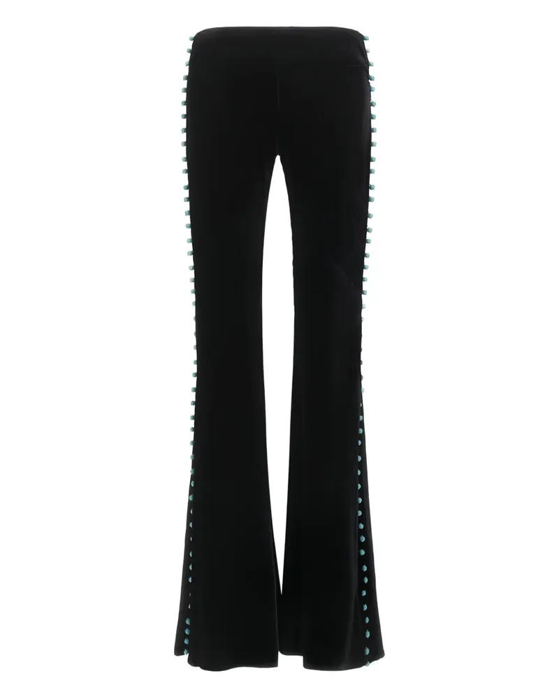 Roberto Cavalli Verzierte Hose - Schwarz Schwarz