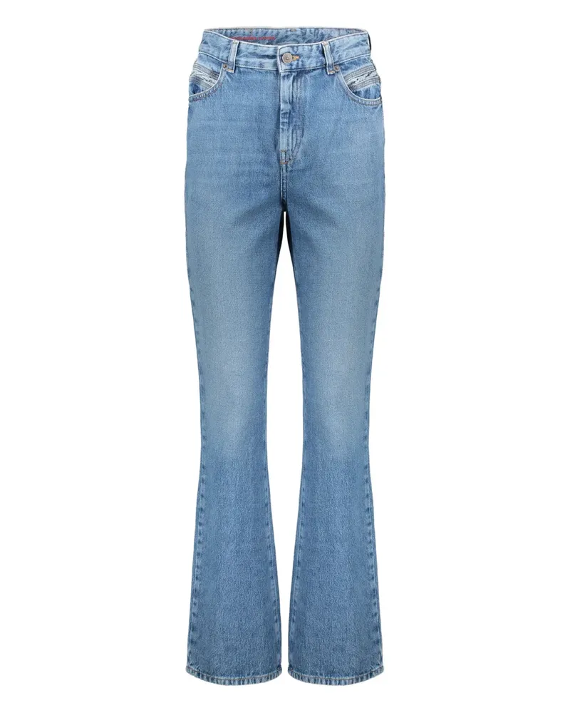 Diesel Jeans mit ausgestelltem Bein - Blau Blau